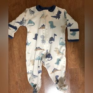 Baby Boy Kissy footie PJs